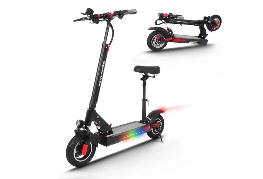 Trottinette Électrique Kugoo Kirin M4 PRO 18Ah 500W Tout Terrain Pneu 10″ Noir