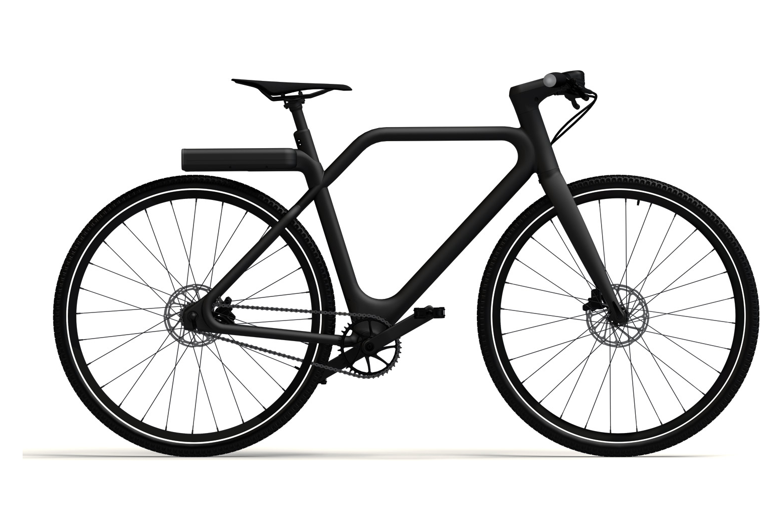 Vélo de Ville Électrique Angell 700 mm Noir 2021