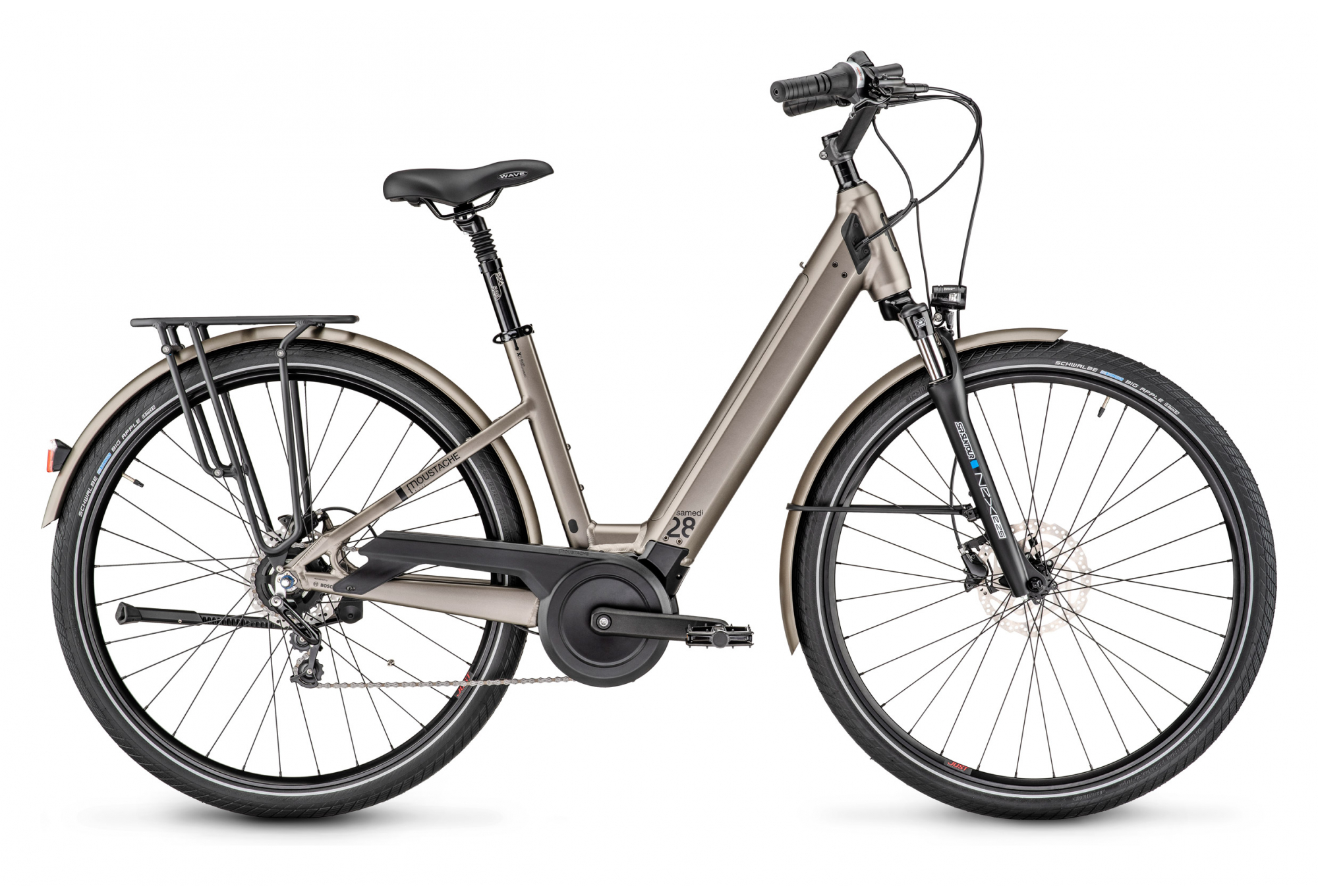 Moustache Bikes Samedi 28.3 Open Shimano Nexus 5V 500 Marron / Noir 2021