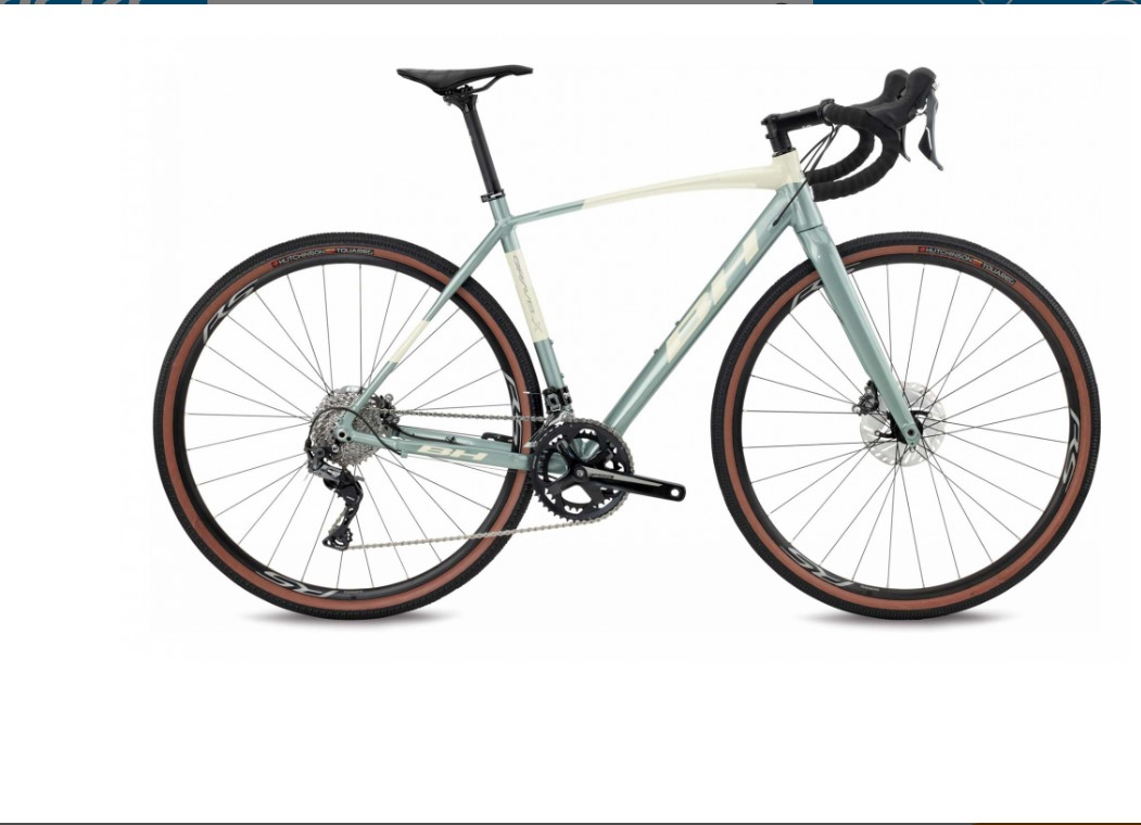 Gravel Bike BH GravelX Alu 2.5 Shimano GRX 11V 700 mm Vert 2022