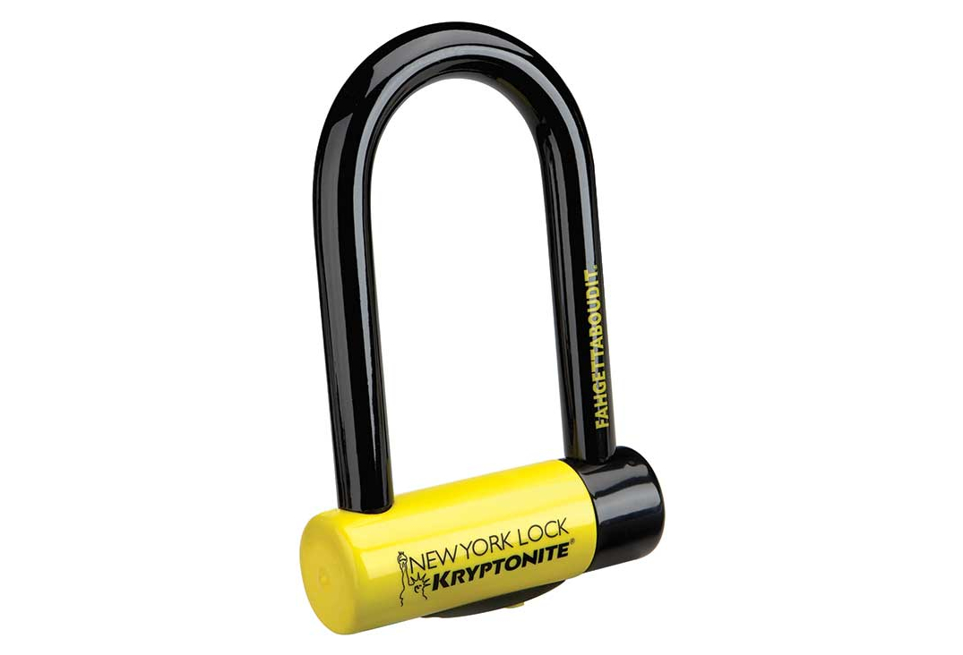 ANTIVOL EN U KRYPTONITE NEW YORK FAGHETTABOUDIT NOIR / JAUNE