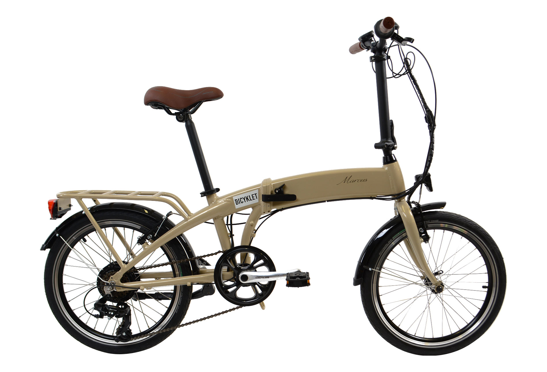 Bicyklet Marcus Shimano Tourney 6V 418 Wh 20'' Beige Ivoire 2022