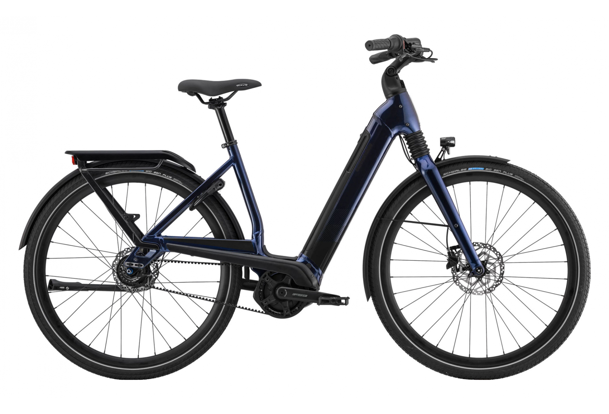 Cannondale Mavaro Neo 4 Shimano Nexus 8V Courroie Bleu