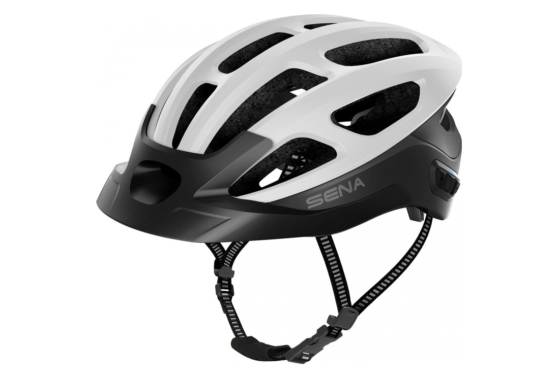 Casque Connecté Sena R1 Evo Blanc Mat