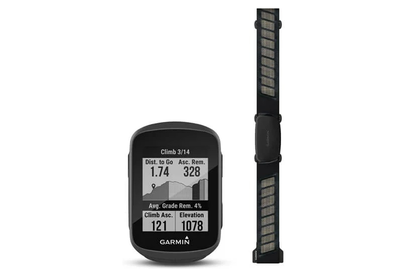 Compteur GPS Garmin Edge 130 Plus Pack HRM