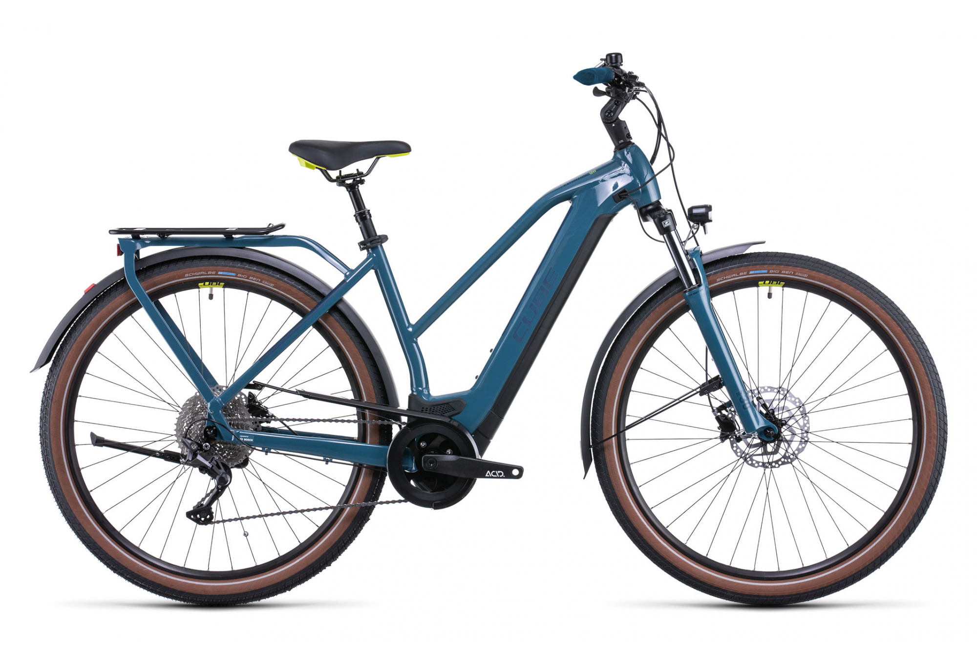 Cube Kathmandu Hybrid One 500 Trapeze Shimano Deore 10V 500 Bleu 2022