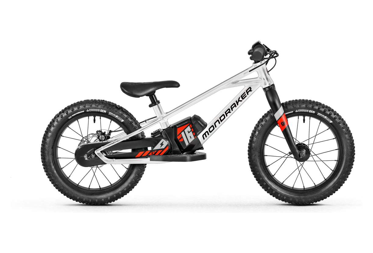 Draisienne Électrique Mondraker Grommy 16 80 Wh 16 » Blanc 2022 5 – 8 ans