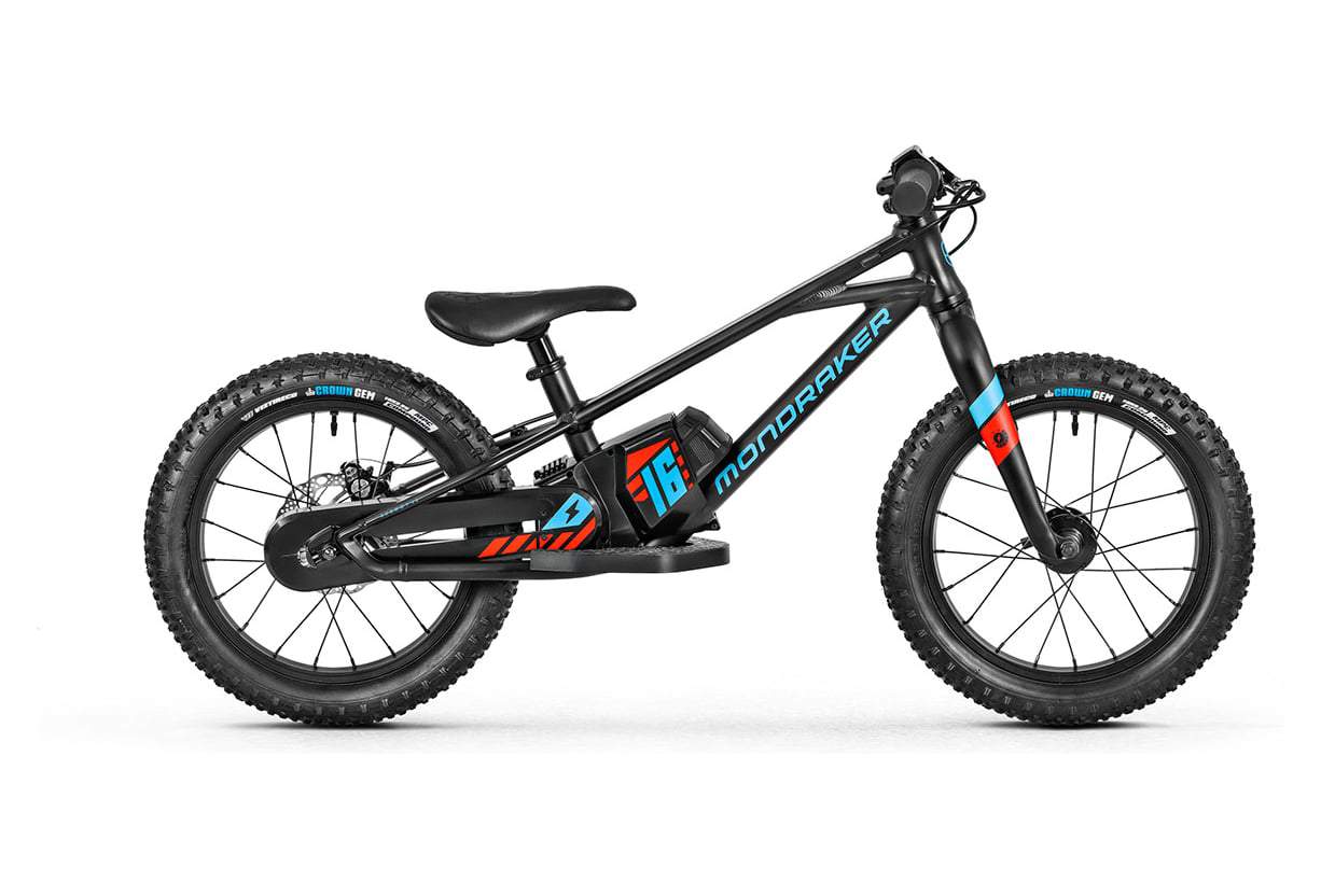 Draisienne Électrique Mondraker Grommy 16 80 Wh 16 » Noir Bleu 2022 5 – 8 ans