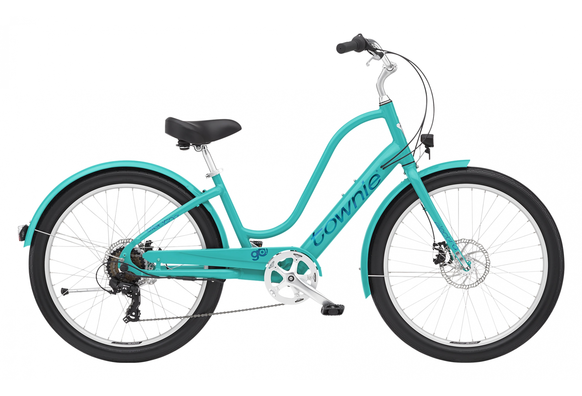 Electra Townie Go! 7D EQ Step-Thru Shimano Tourney 7V 250 Bleu 2022