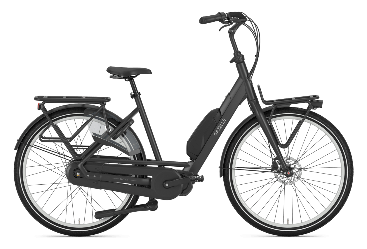 Gazelle Bloom C380 HMS Single Speed 418 Noir 2022