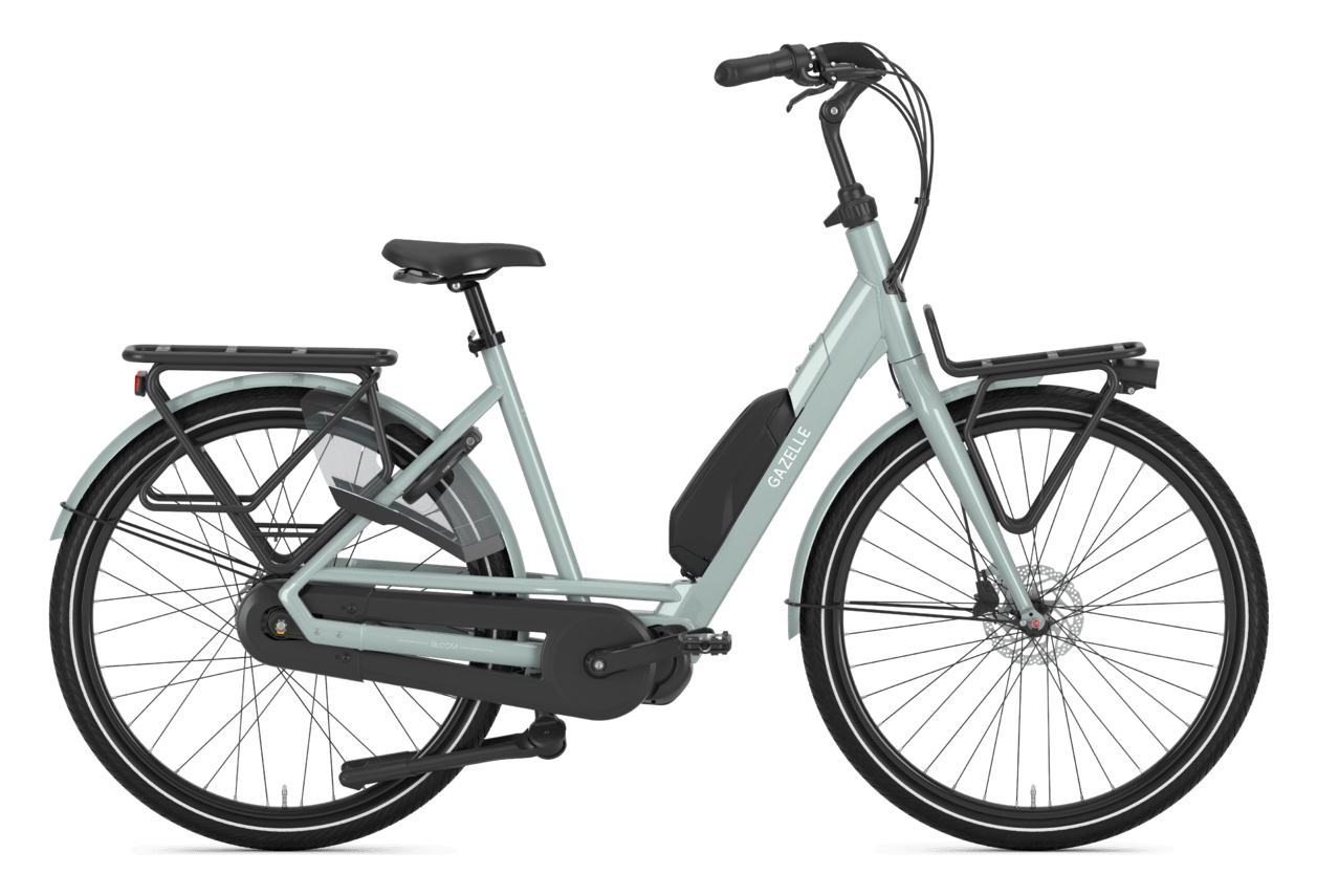 Gazelle Bloom C380 HMS Single Speed 418 Vert 2022