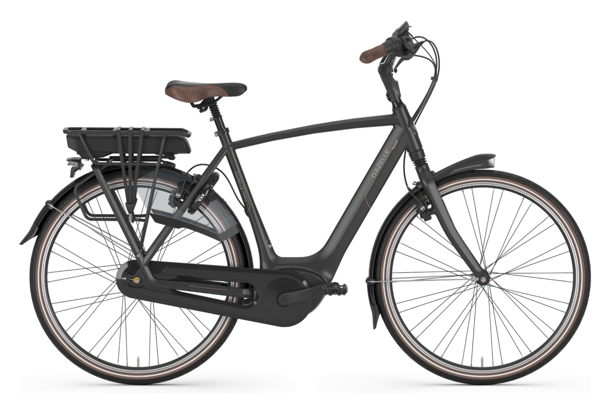 Gazelle Orange C8 HMB H8 Shimano Nexus 8V 300 Noir 2020