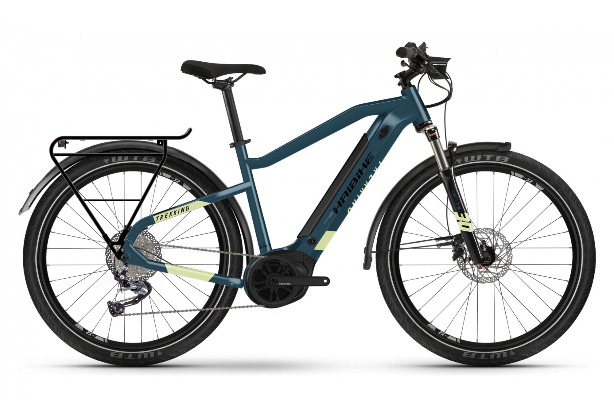 Haibike Trekking 5 Shimano Alivio M3100 9V 500 Bleu 2022