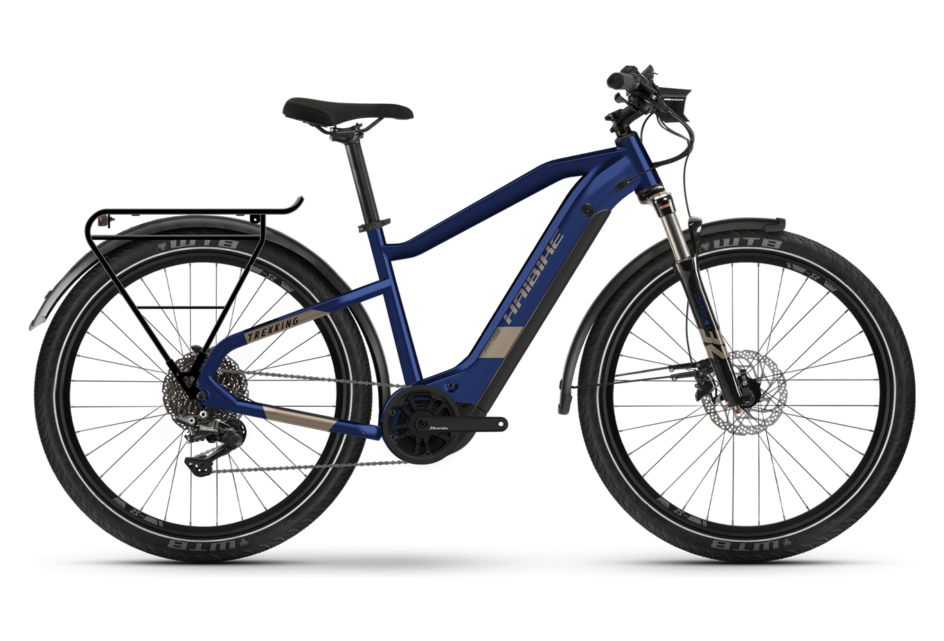 Haibike Trekking 7 Shimano Deore M5100 11V 630 Bleu 2022