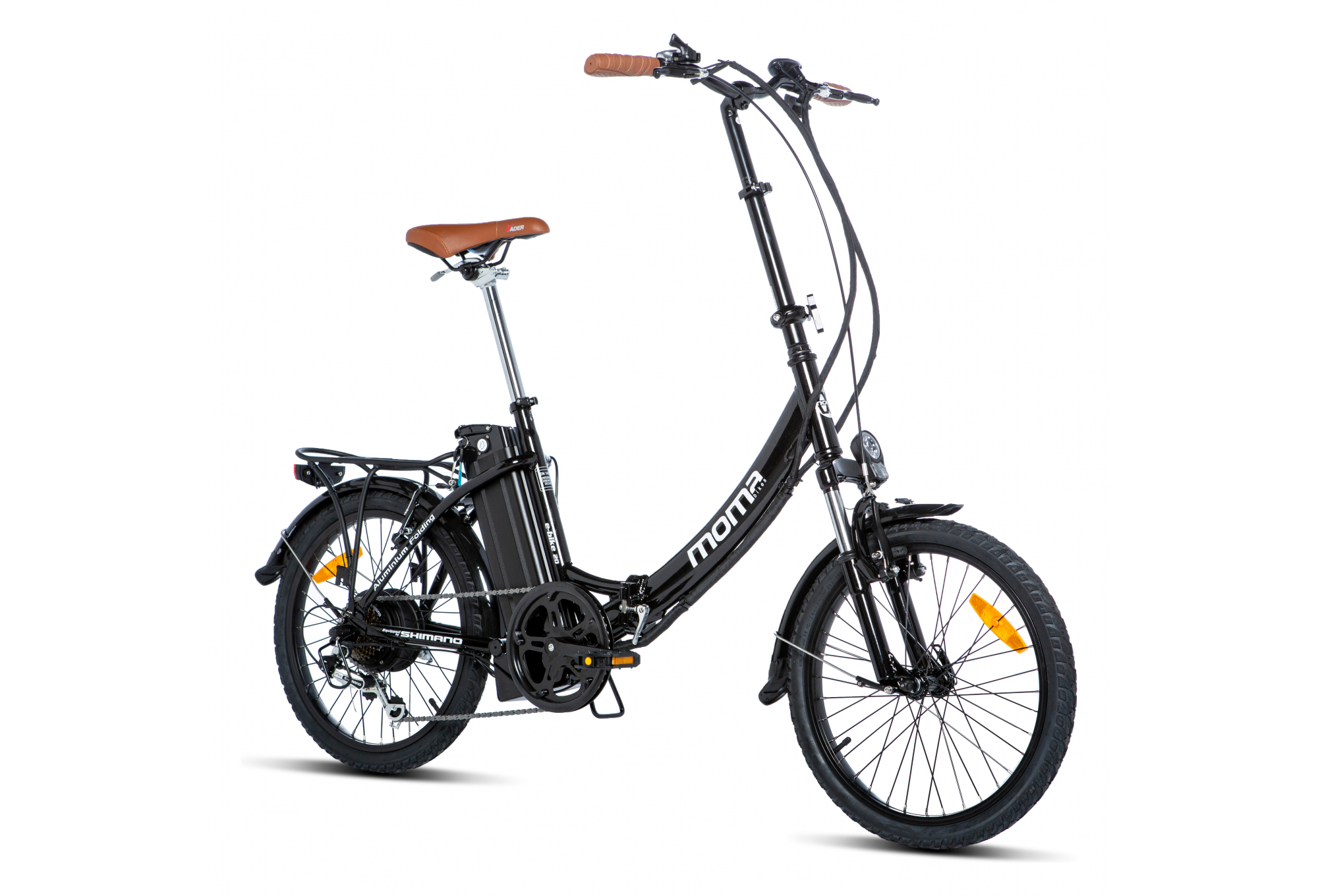 Moma Bikes E-20.2 Shimano 7v Noir