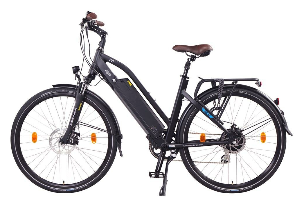 NCM Milano 28 vélo électrique Urbain noir mat - Shimano - Batterie 624Wh