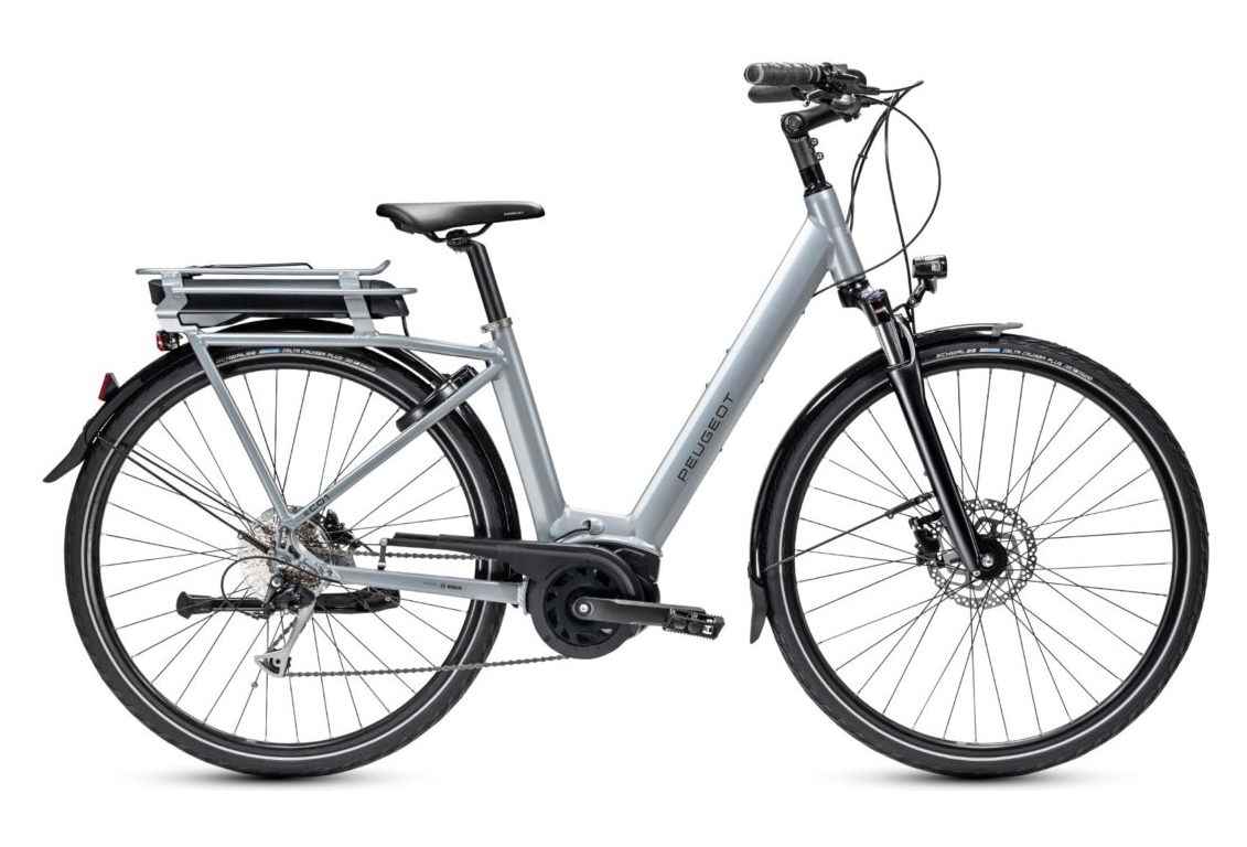 Peugeot eC01 D9 Plus Shimano Alivio 9V 500 Gris 2022