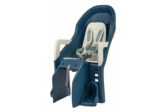 SIÈGE VÉLO ARRIÈRE POLISPORT GUPPY MAXI+ FF BLEU