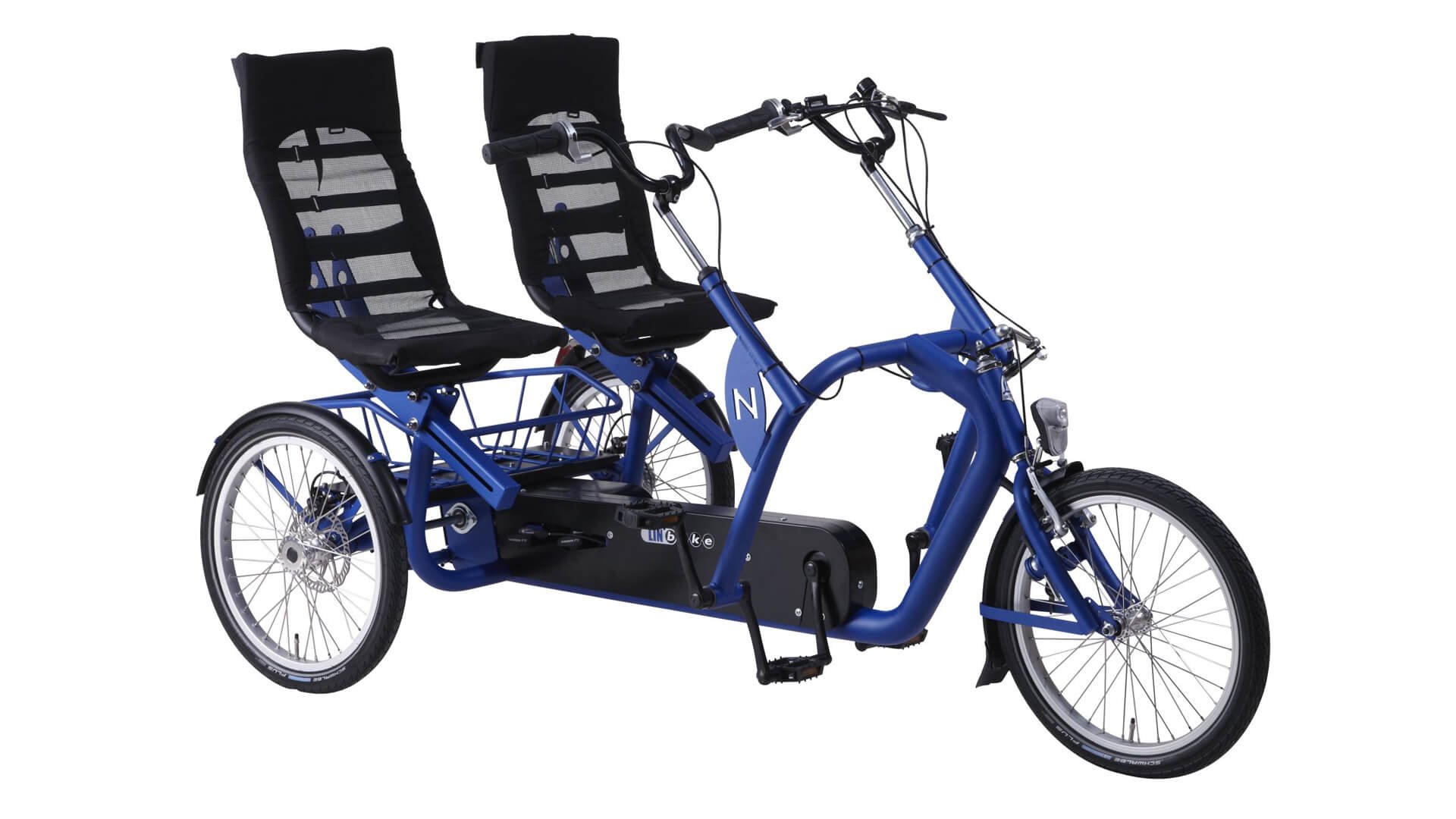 TANDEM TRICYCLE CÔTE À CÔTE