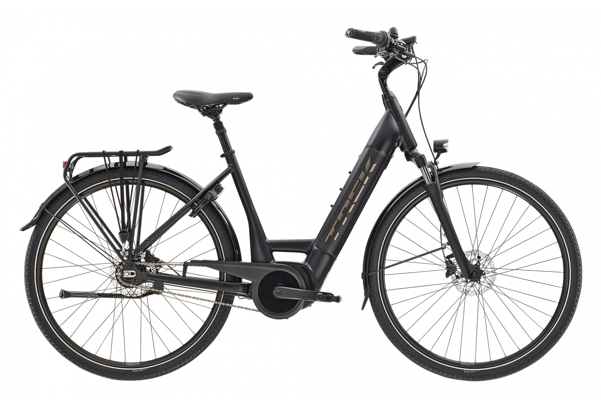 Trek District+ 6 Lowstep Shimano Nexus 7V 400 Noir 2021
