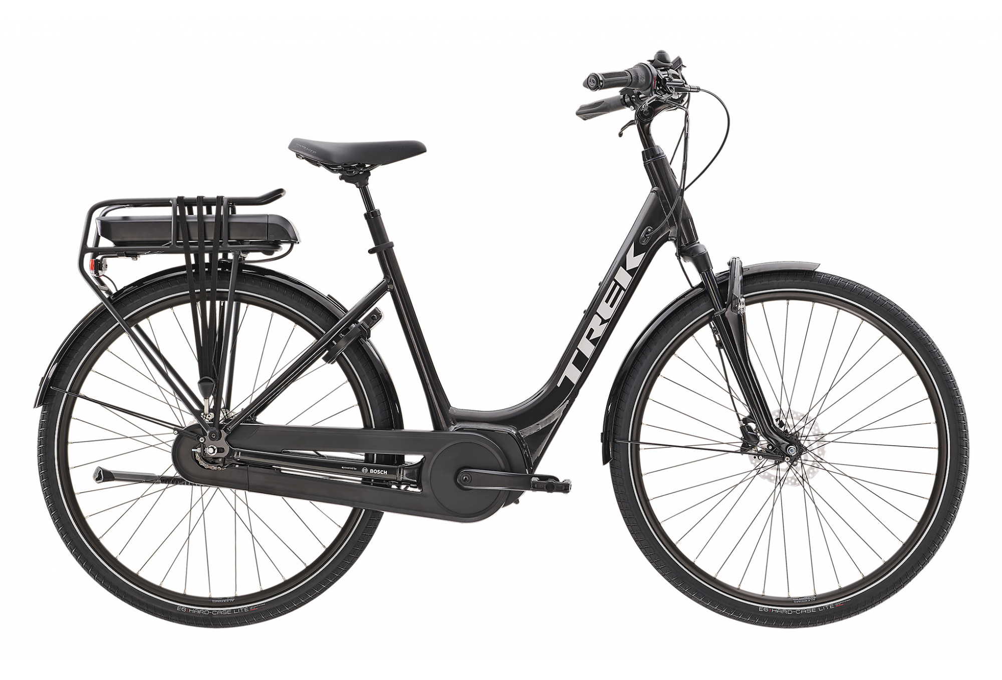 Trek District+ 6 Lowstep Shimano Nexus 7V 400 Noir 2021