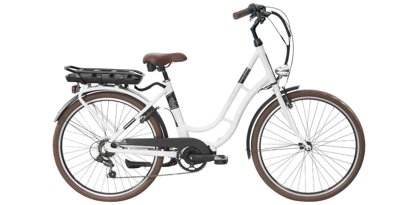VÉLO DE VILLE ÉLECTRIQUE FEMME E-CITY 110