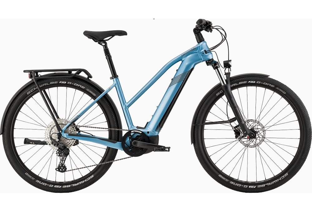 VTC Électrique Cannondale    Tesoro Neo X 2 Remixte bleu