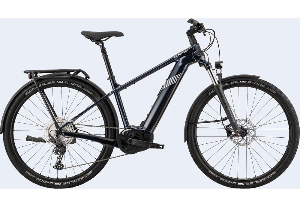 VTC Électrique Cannondale Tesoro Neo X 2 Bleu
