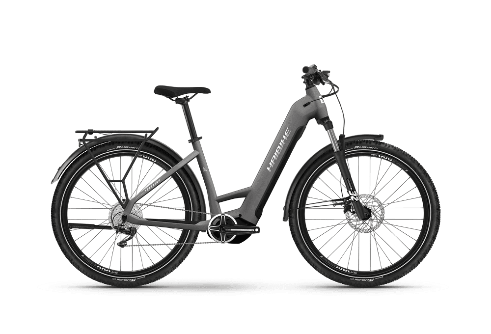 VTC Électrique Haibike TREKKING 4 Argent