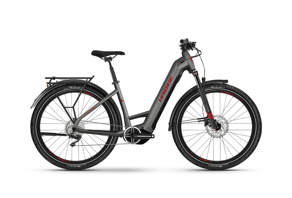VTC Électrique Haibike TREKKING 5 27.5" 720wh Rouge
