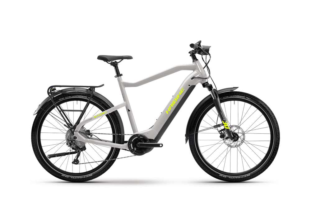 VTC Électrique Haibike TREKKING 6 HIGH Gris