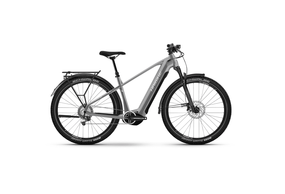 VTC Électrique Haibike TREKKING 7 Gris