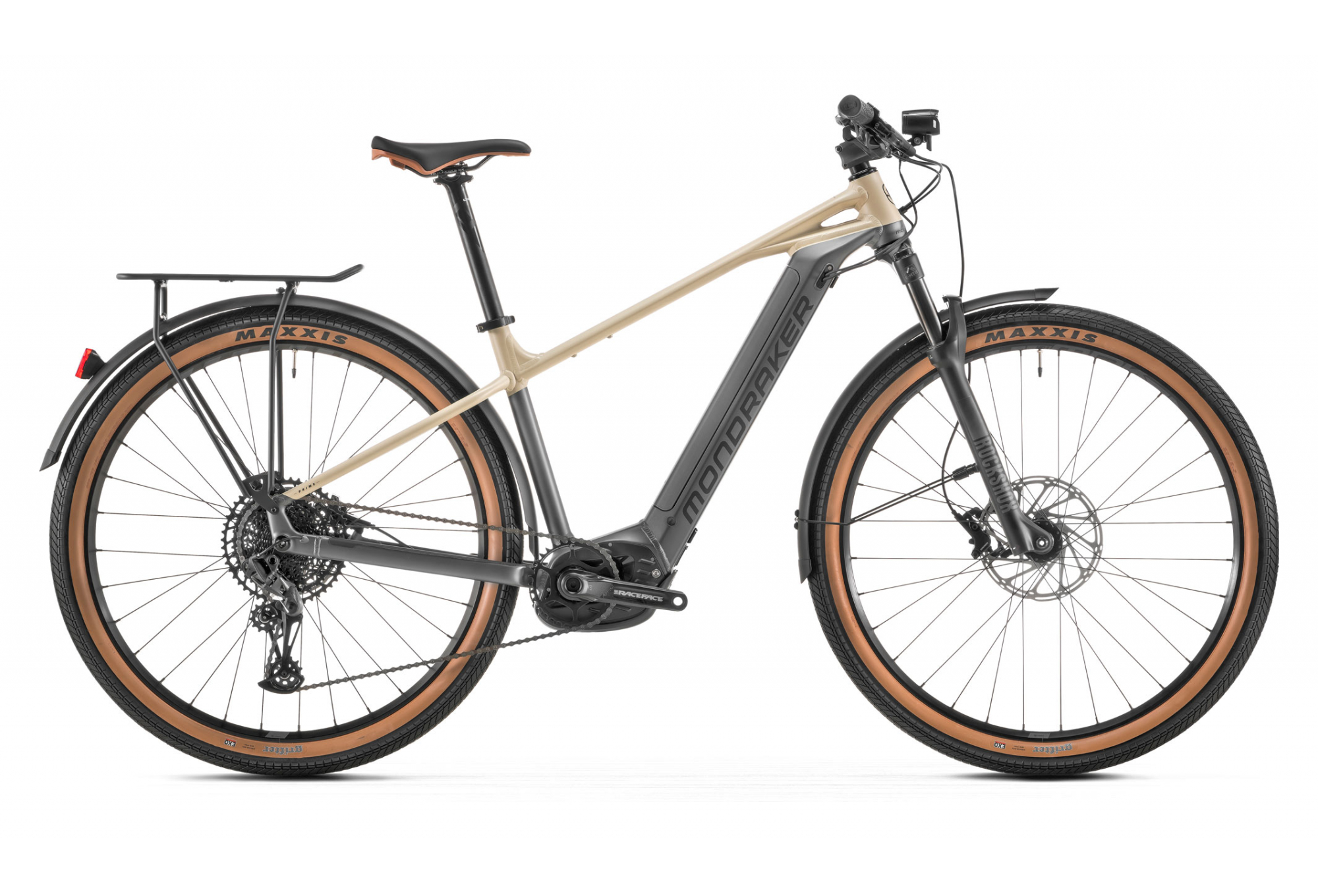 VTC Électrique Mondraker Prime X Sram SX Eagle 12V 625 Gris / Beige 2022