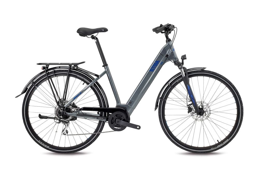 VTC électrique BH ATOM CITY WAVE Gris/Bleu
