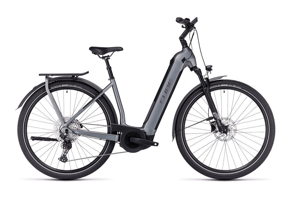 VTC électrique Cube kathmandu hybrid pro 625 flashgrey´n´metal easy entry