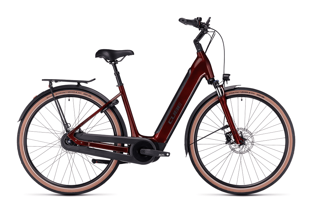 VTC électrique Cube supreme hybrid pro 625 red´n´black easy entry