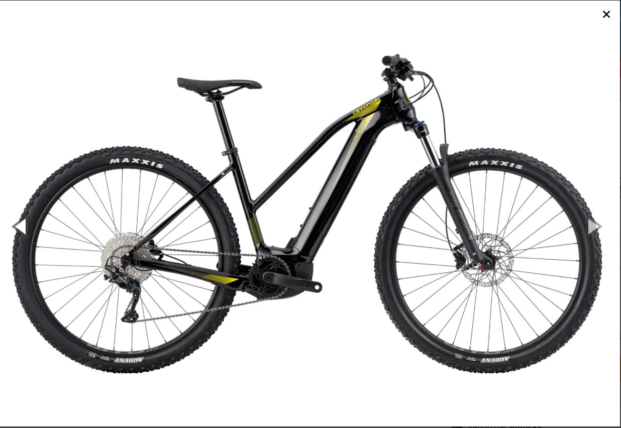 Cannondale Trail Neo 3 Remixte Shimano Deore 10V 500 Wh 27.5'' Noir