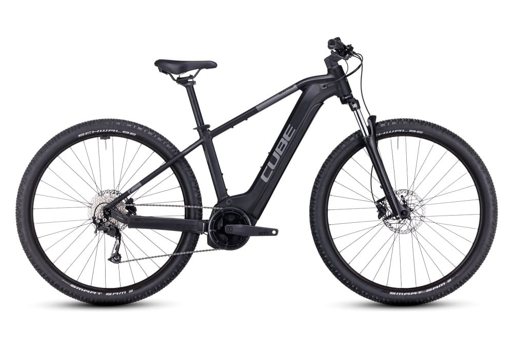 VTT Électrique Semi-Rigide Cube Reaction Hybrid Performance 500 Shimano Alivio 9V 500 Wh 29" Noir 2023