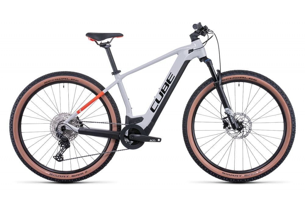 VTT Électrique Semi-Rigide Cube Reaction Hybrid Pro 625 Shimano Deore 11V 625 Wh 29" Gris 2022