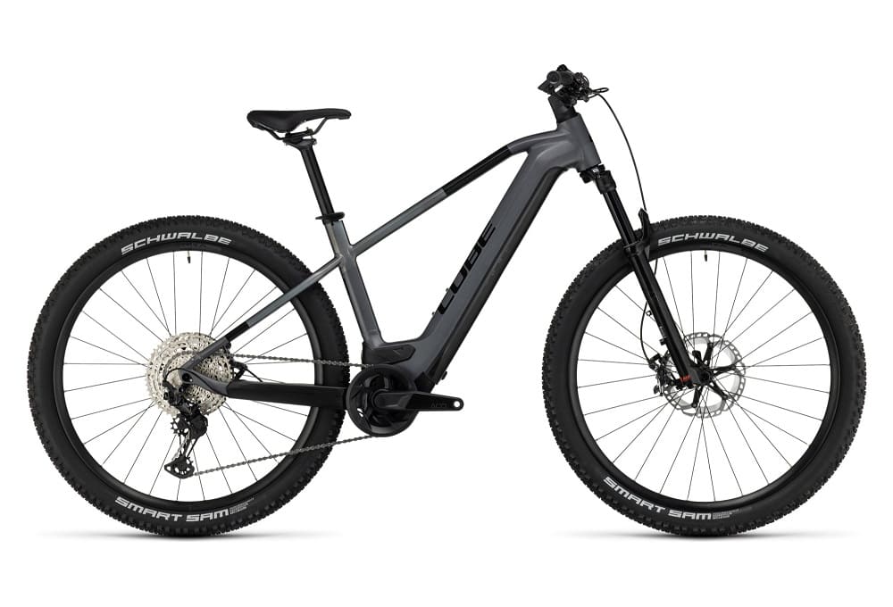 VTT Électrique Semi-Rigide Cube Reaction Hybrid SLT 750 Shimano XT 12V 750 Wh 29" Gris 2023