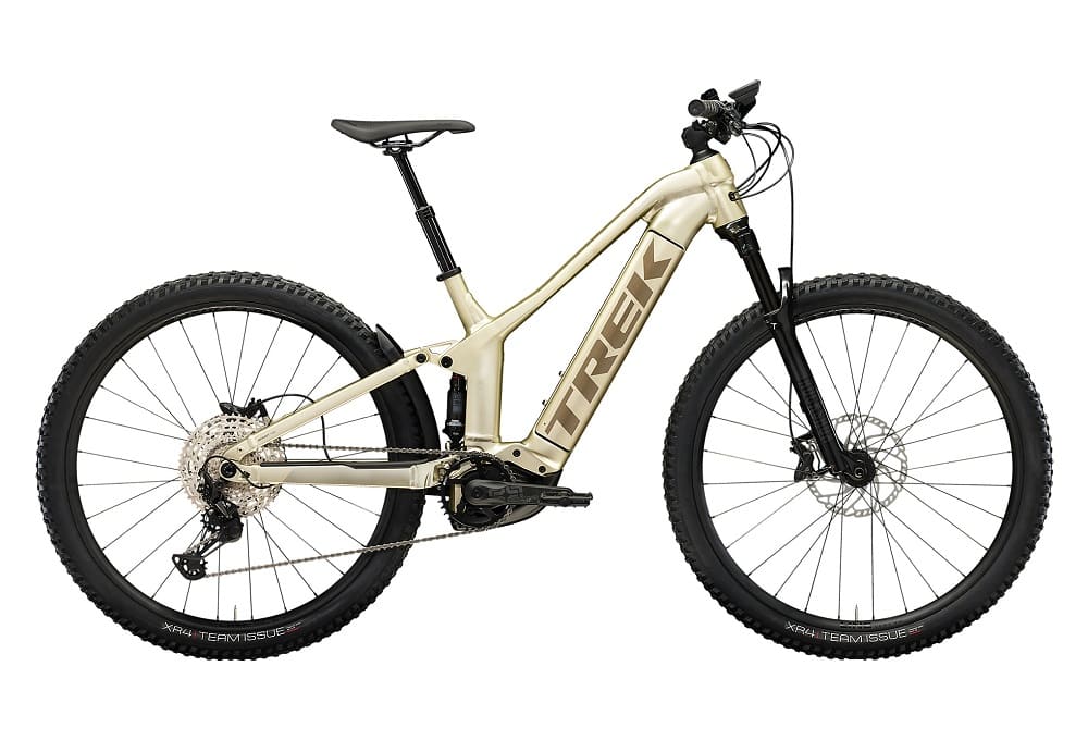 VTT Electrique Tous Suspendu Trek Powerfly FS 7 Gen 3 Shimano SLX XT 12S 625 Wh 27.5" Gloss Supernova Beige 2023