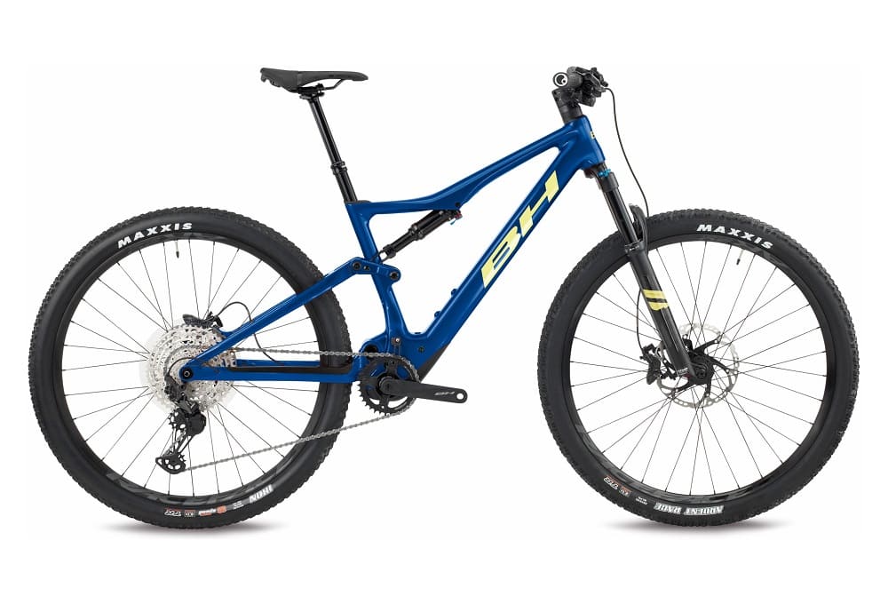 VTT Électrique Tout-Suspendu BH iLynx Race Carbon LT 7.6 Shimano Deore/XT 12V 540 Wh 29" Bleu 2022