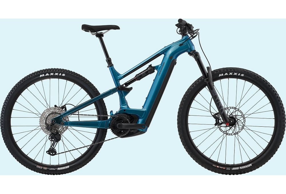 VTT Électrique Tout-Suspendu Cannondale Moterra Neo 3 Shimano Deore/XT 12V 750 Wh 29" Bleu
