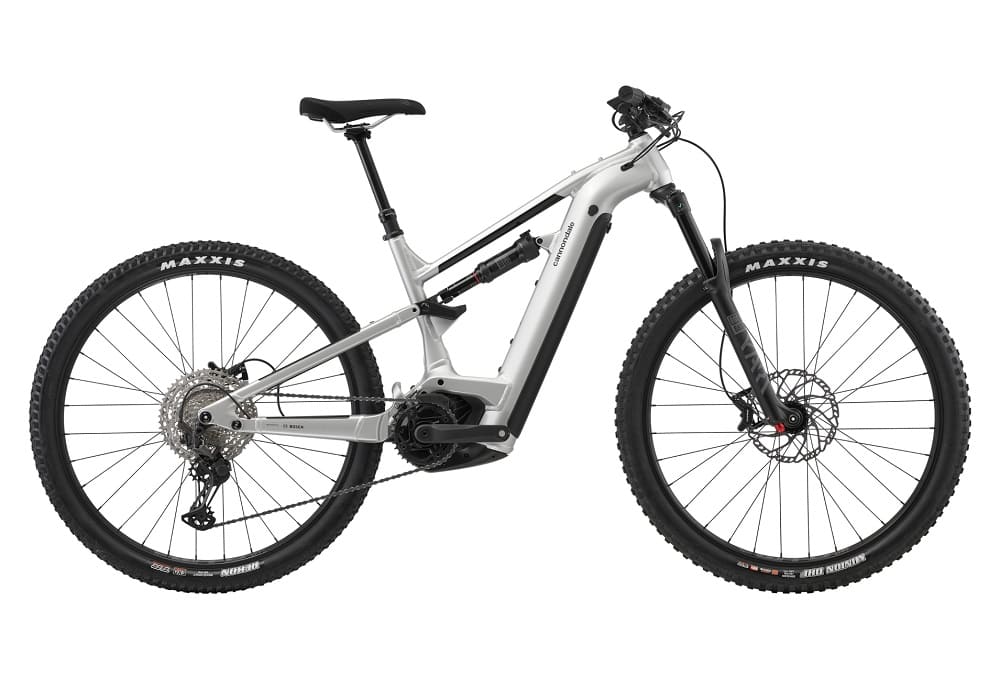 VTT Électrique Tout-Suspendu Cannondale Moterra Neo 3 Gris