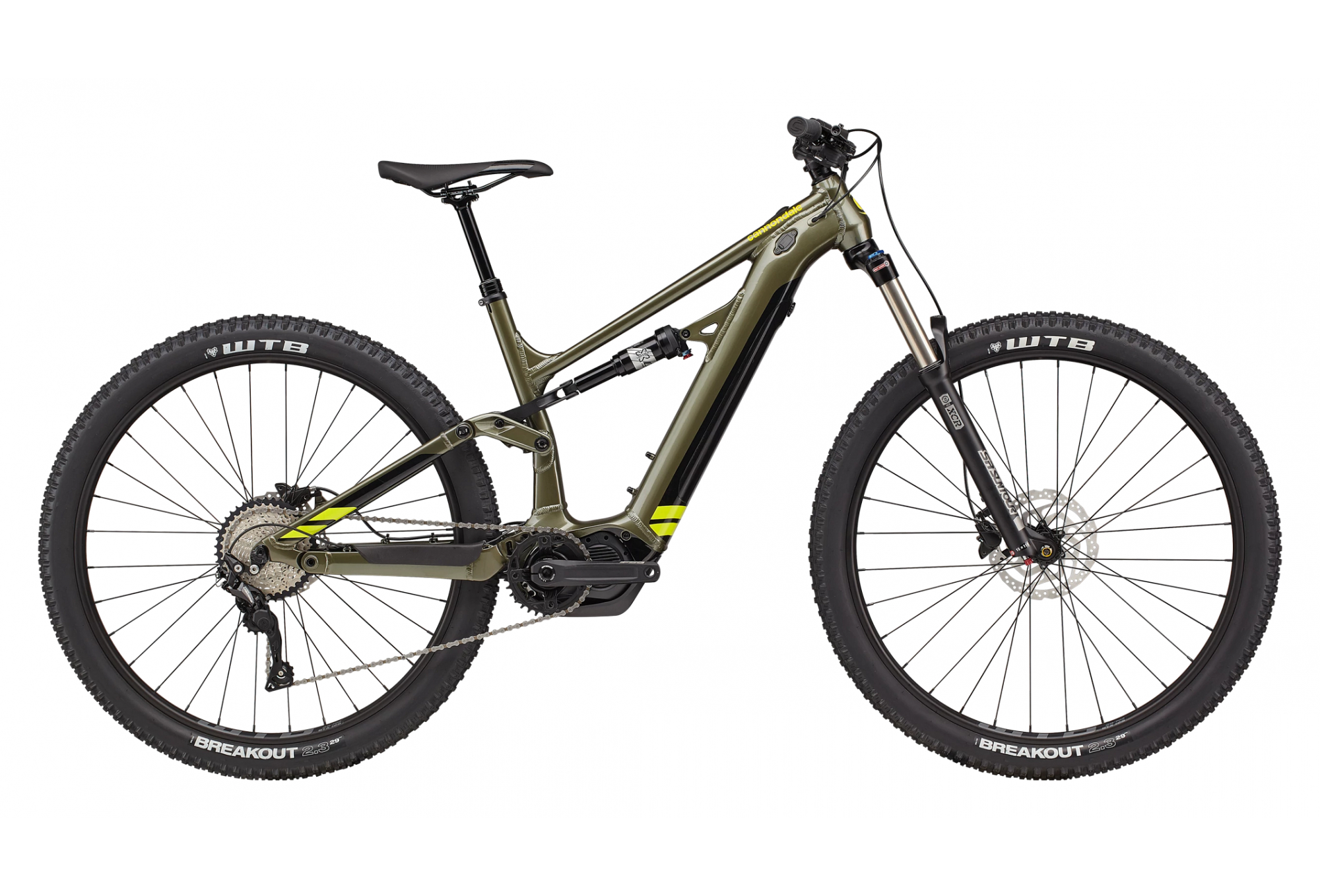Cannondale Moterra Neo 5 Shimano Deore 10V 504 Wh 29'' Vert Mantis