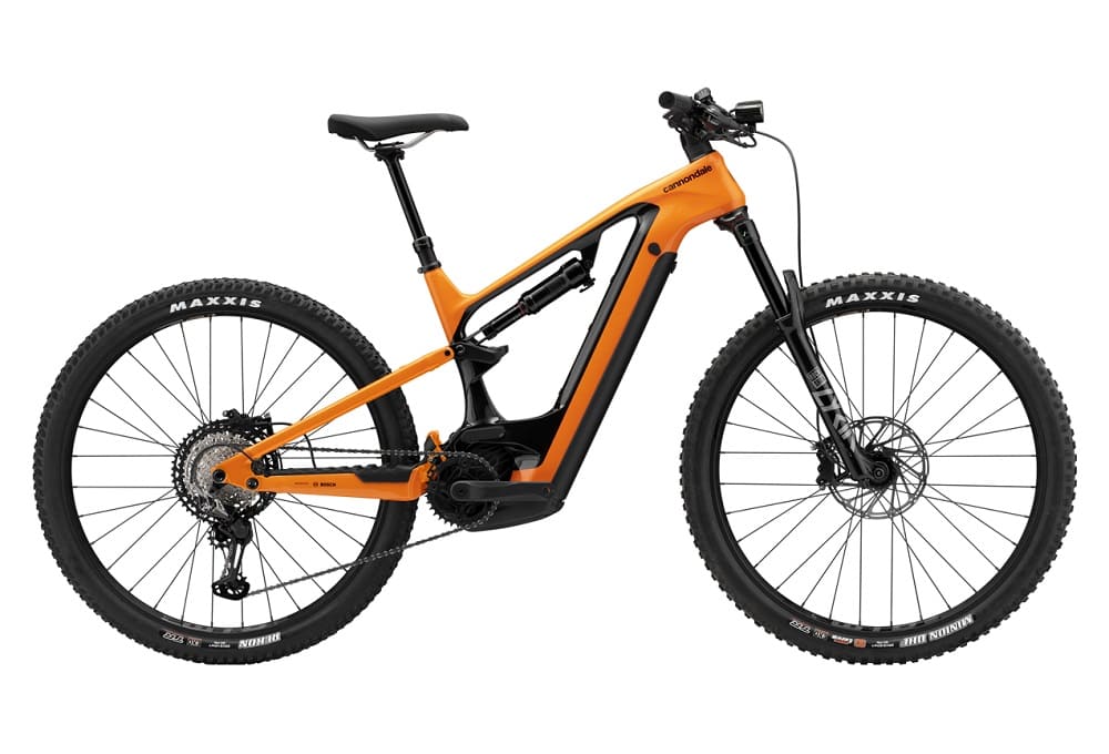 VTT Électrique Tout-Suspendu Cannondale Moterra Neo Carbon 1 Shimano XTR/XT 12V 750 Wh 29" Orange