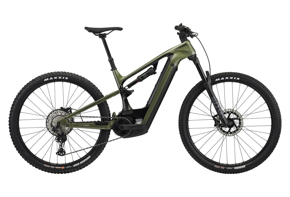 VTT Électrique Tout-Suspendu Cannondale Moterra Neo Carbon 2 Shimano SLX XT 12V 750 Wh 29" Vert 2023