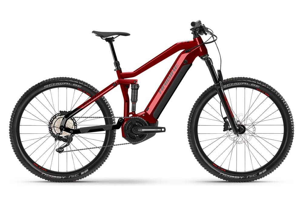 VTT Électrique Tout-Suspendu Haibike AllTrail 5 29 Shimano Deore 12V 630 Wh 29'' Rouge 2022