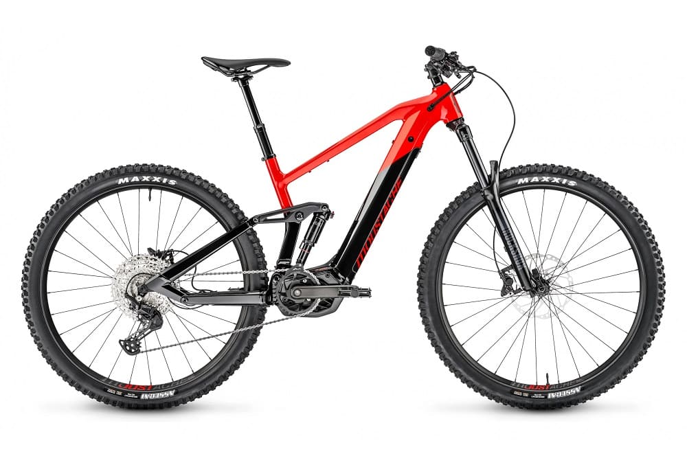 VTT Électrique Tout-Suspendu Moustache Samedi 29 Trail 2 Shimano Deore 11V 625 Wh 29" Rouge / Noir 2022