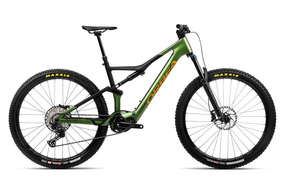VTT Électrique Tout-Suspendu Orbea Rise M20 Shimano SLX 12V 360 Wh 29" Vert 2023